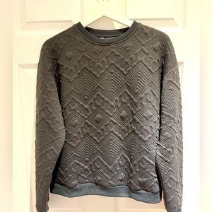 🩶Gray Textured Zara Sweater🩶
